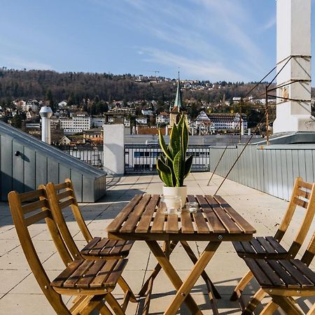 Eigene Wohnung Im Stadtzentrum Mit Wunderschoener Dachterrasse Bienne Extérieur photo
