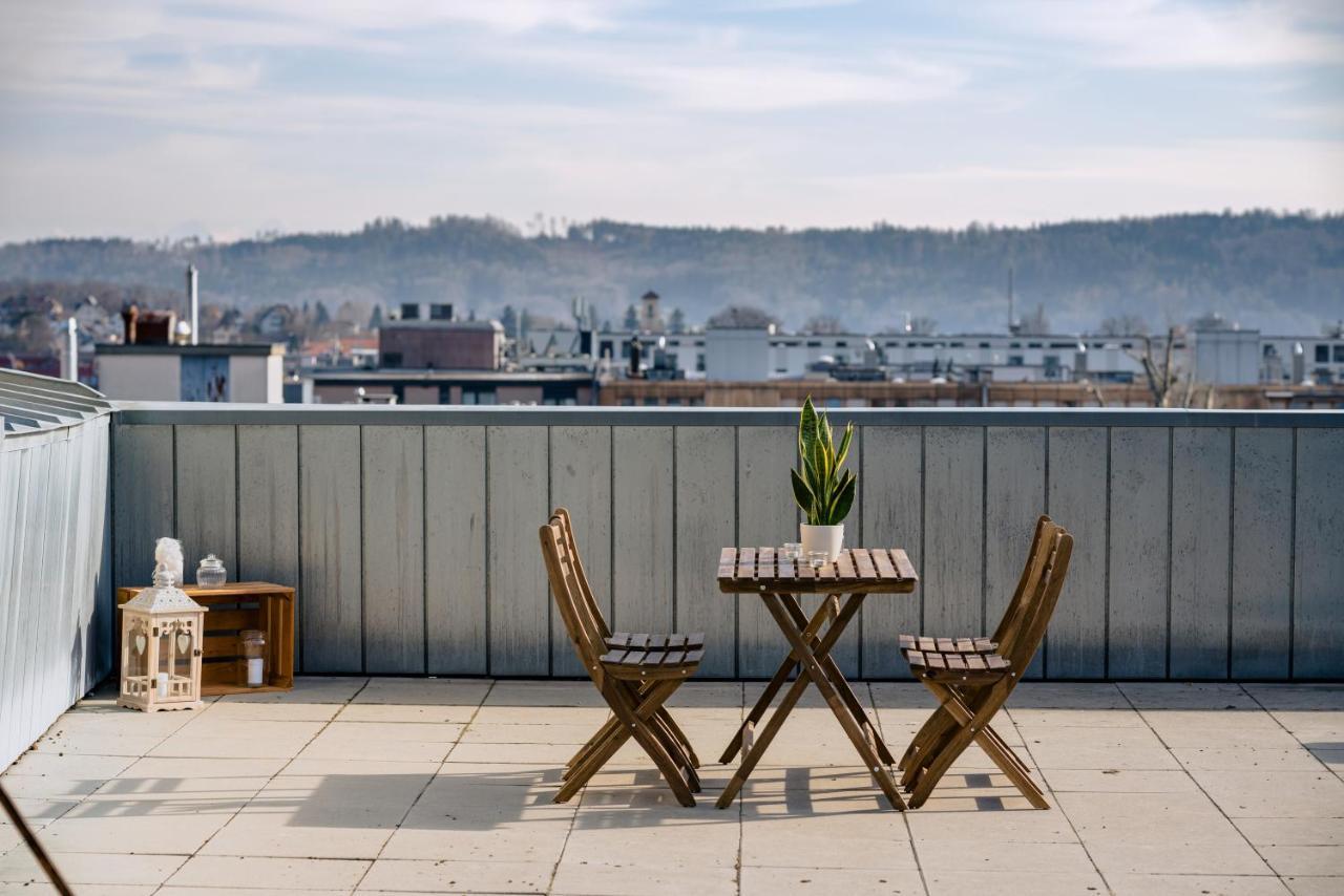 Eigene Wohnung Im Stadtzentrum Mit Wunderschoener Dachterrasse Bienne Extérieur photo